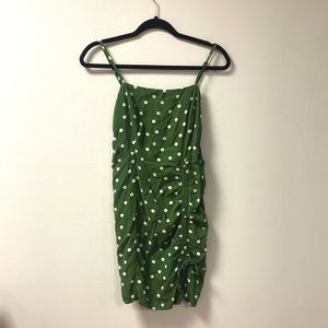 Aeropostale Green Polkadot Sundress
